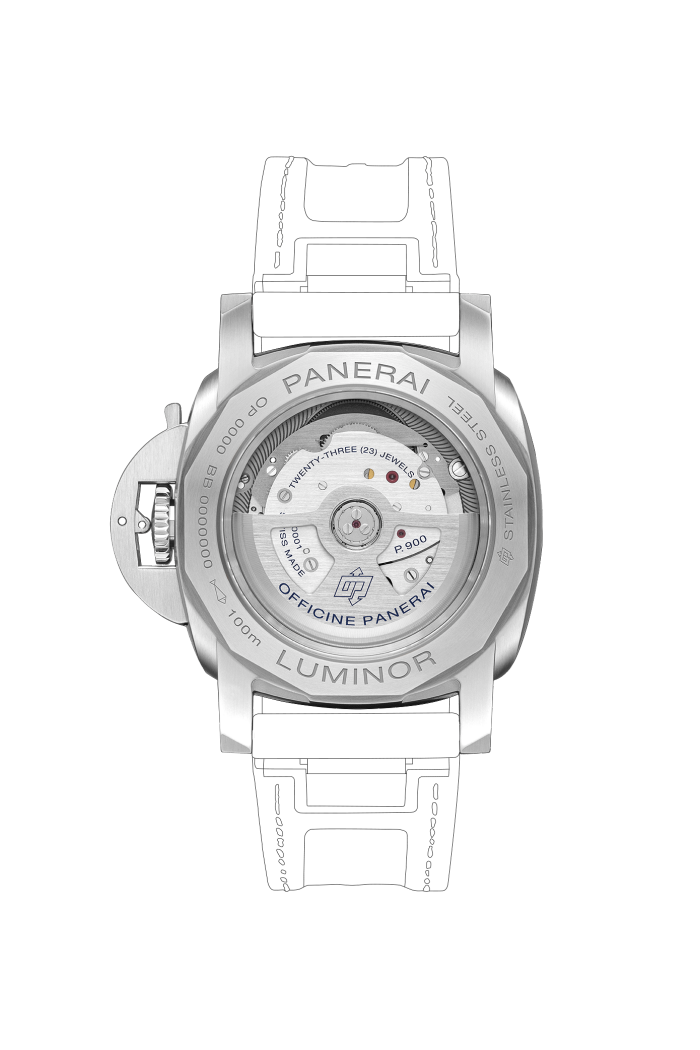 PANERAI Luminor Quaranta BiTempo Luna Rossa PAM01404 - Back Case