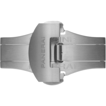 PNPAV00635 - Brushed titanium and steel folding clasp