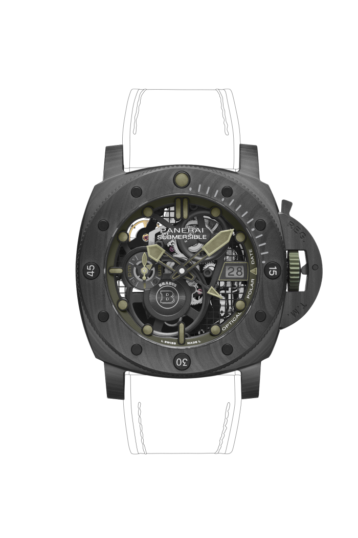 PANERAI Submersible S Brabus Carbotech™ PAM01283 - Case