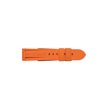 PNMXE07XDV - Strap caoutchouc orange