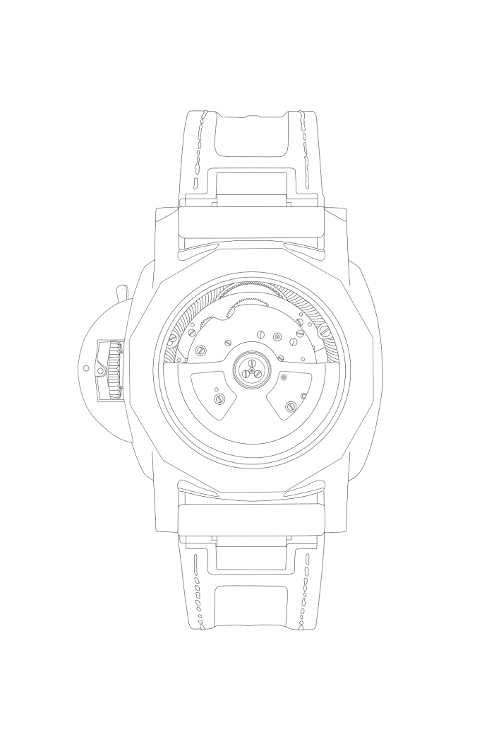 PANERAI Luminor Quaranta BiTempo Luna Rossa PAM01404