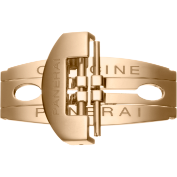 PNPAV00591 - Polished yellow gold pin buckle