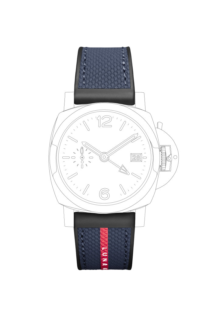 PANERAI Luminor Quaranta BiTempo Luna Rossa PAM01404 - Strap