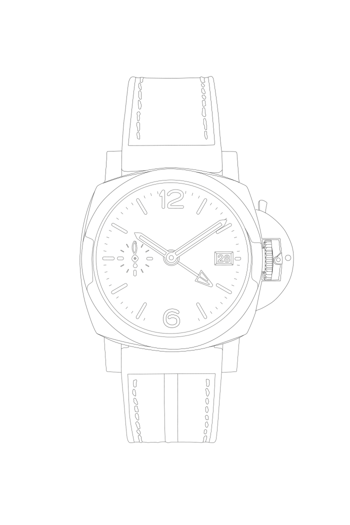 PANERAI Luminor Quaranta BiTempo Luna Rossa PAM01404