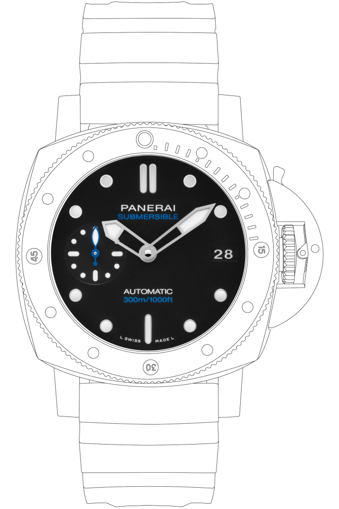 PANERAI Submersible PAM02683 - Dial