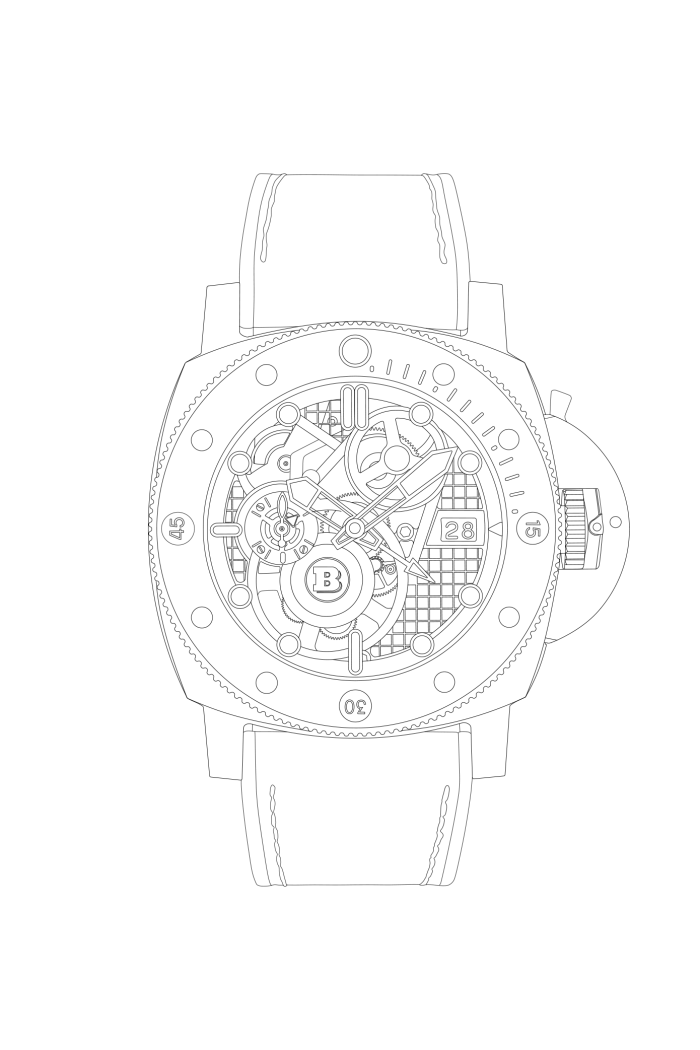 PANERAI Submersible S Brabus Carbotech™ PAM01283